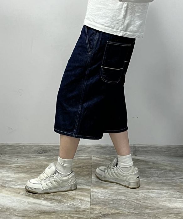 Нові широкі шорти джинсові BAGGY shorts широкие шорты реп Jaded London