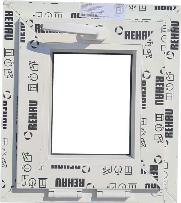OKNA KacprzaK OKNO PCV 50x50 NOWE PCV Białe Wysyłka - Lider Okna OLX