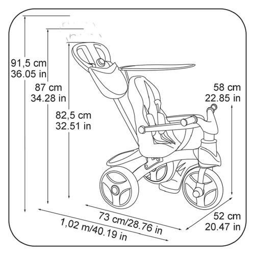 Easy Evolution Tricycle in Red – Feber428828902713600003