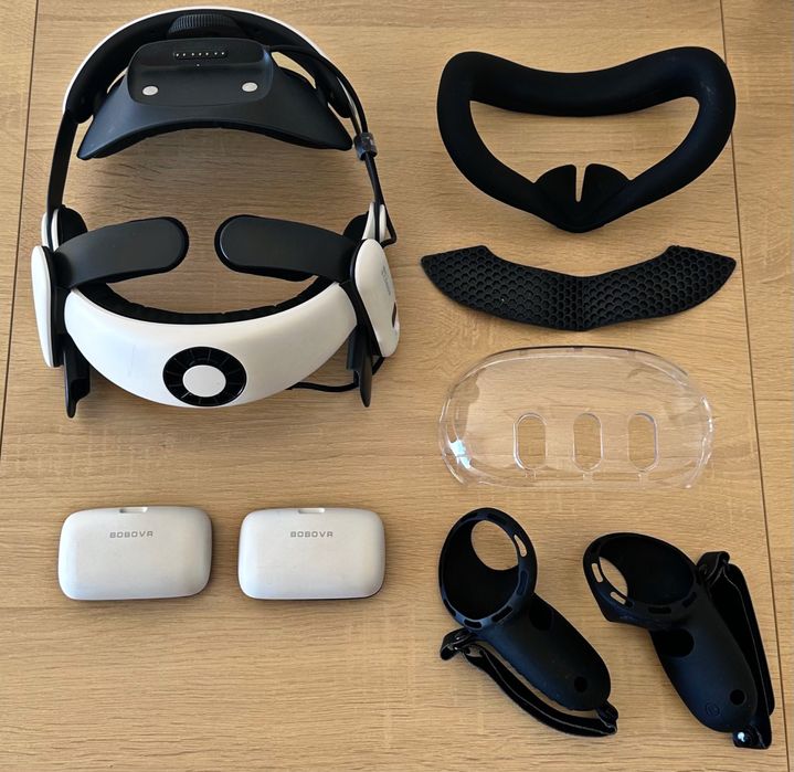 Bobovr S3 Pro e acessórios