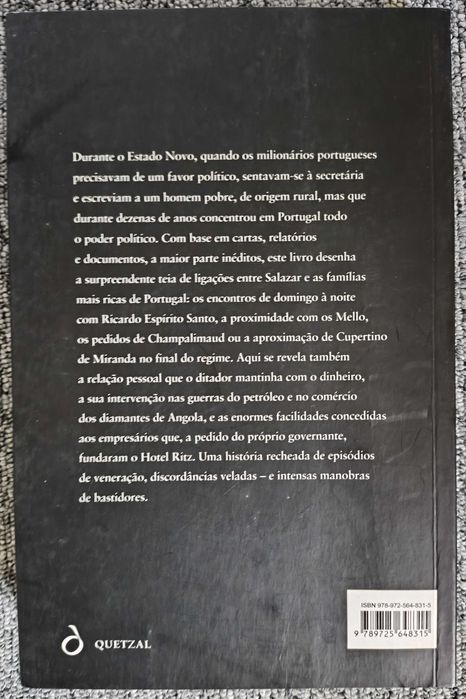 Salazar e os Milionários - Pedro Jorge Castro