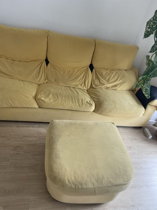 OFERTA ÚNICA Sofa-cama grande 4 lugares com chaise long