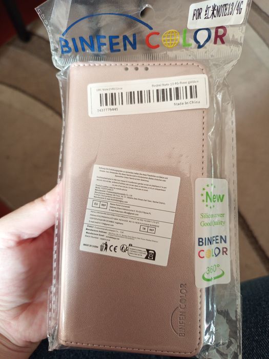 Чехол книжка Xiaomi redmi note 13/4g