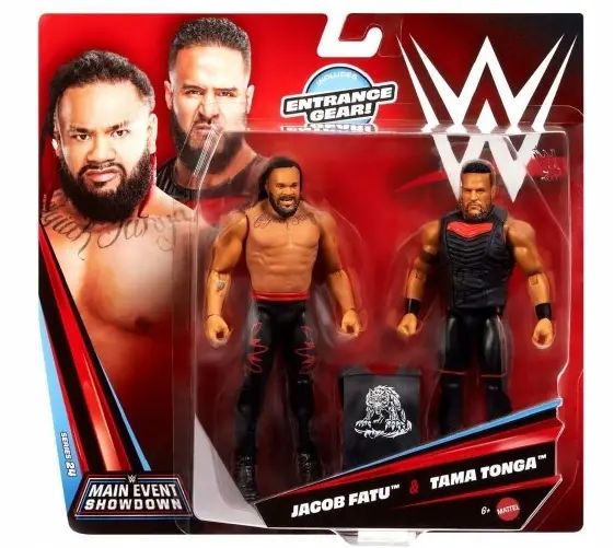 Wwe Main Event Showdown 2Pak Figurki Tama Tonga Vs Jacob Fatu - Jhj56. Nowy Produkt