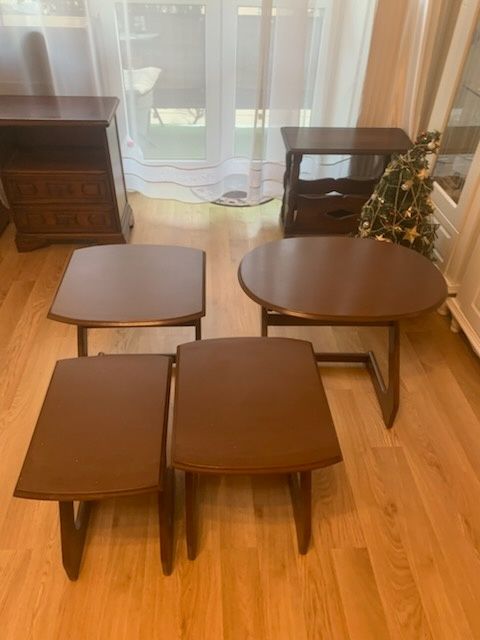 4x Stolik , Ława składana  z czterech części