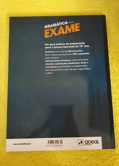 livro exame 12 ano gramática