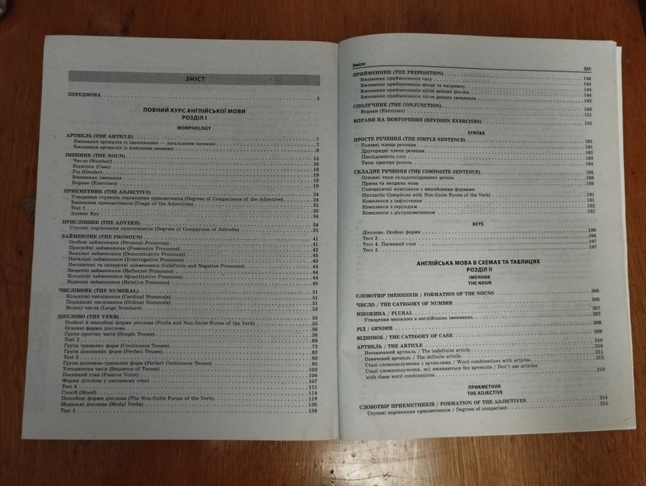 Комплексний довідник з англійської мови