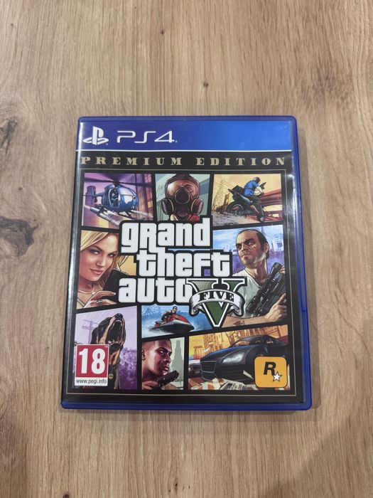 Płyta GTA PS4.