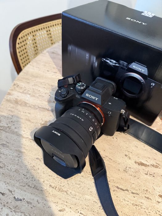 Sony a7 IV + 16-35 GMaster como nova