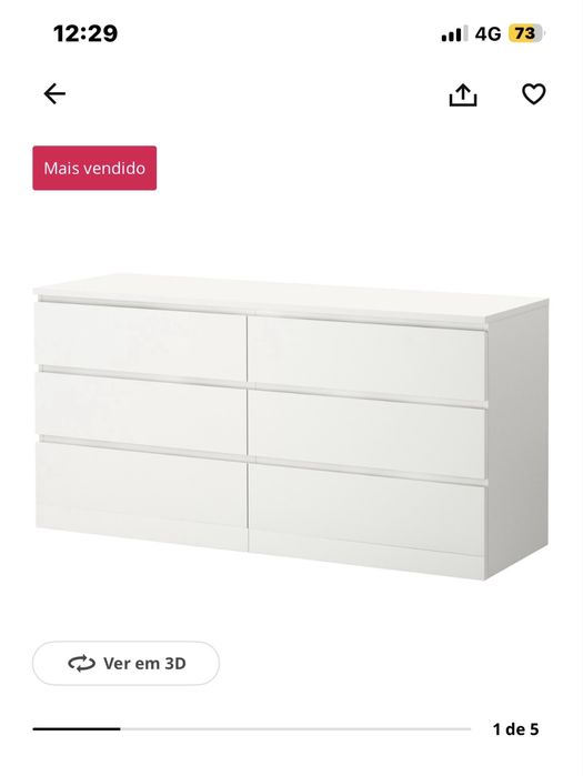 Comoda Malm Ikea