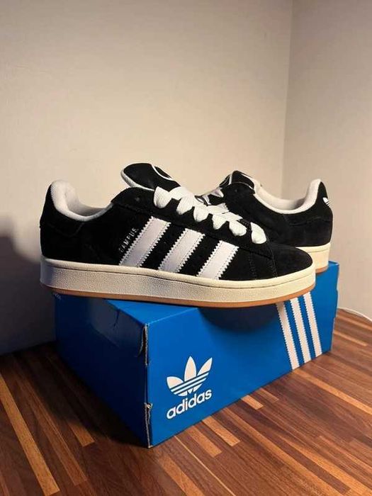 Adidas-Campus 39|nowe oryginalne-Czarny