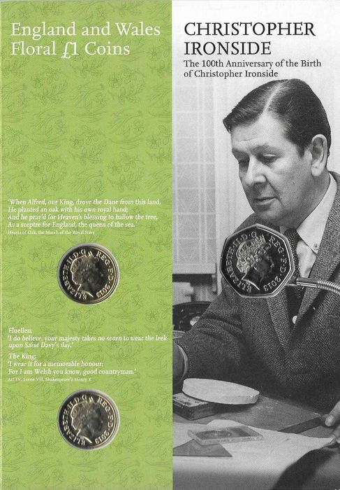 Inglaterra - - - "Carteira Anual BNC-2013" - - - - - Moedas