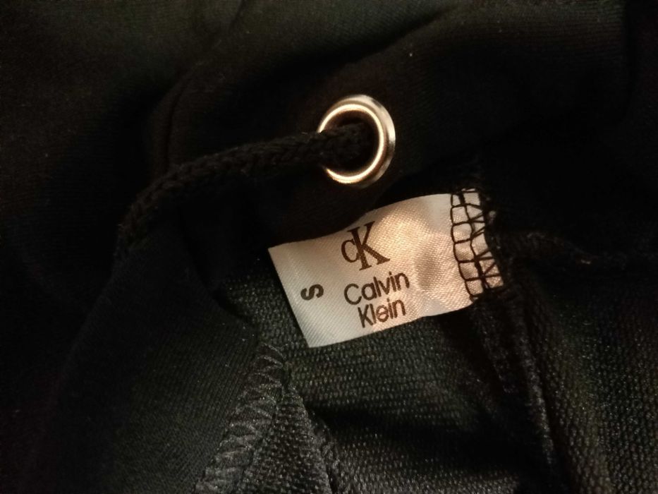 Bluza sportowa krótka Calvin Klein czarna S