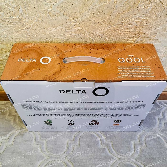 Кавоварка капсульна без капучинатора Delta Q Mini Qool 19 bar