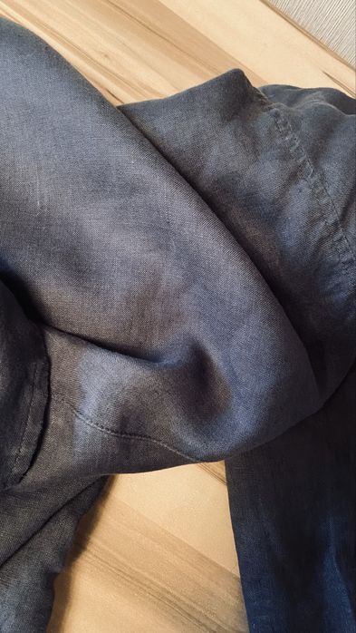 Рубашка лен H&M,massimo dutti