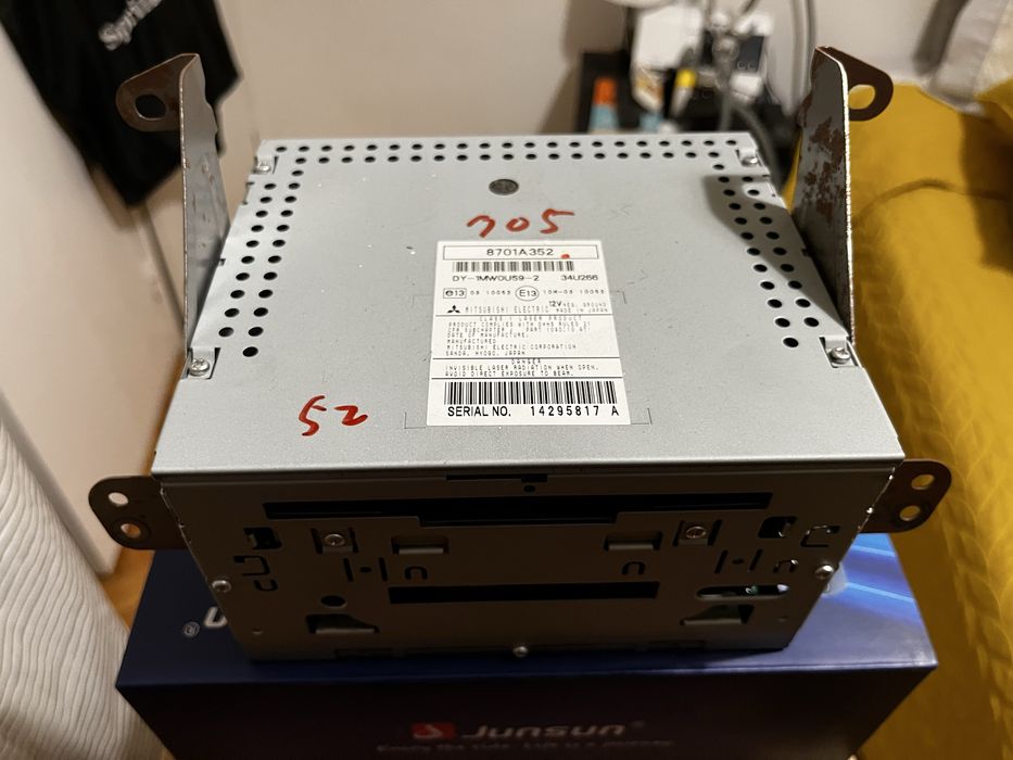 Radio e comando para Mitsubishi ASX (2011)