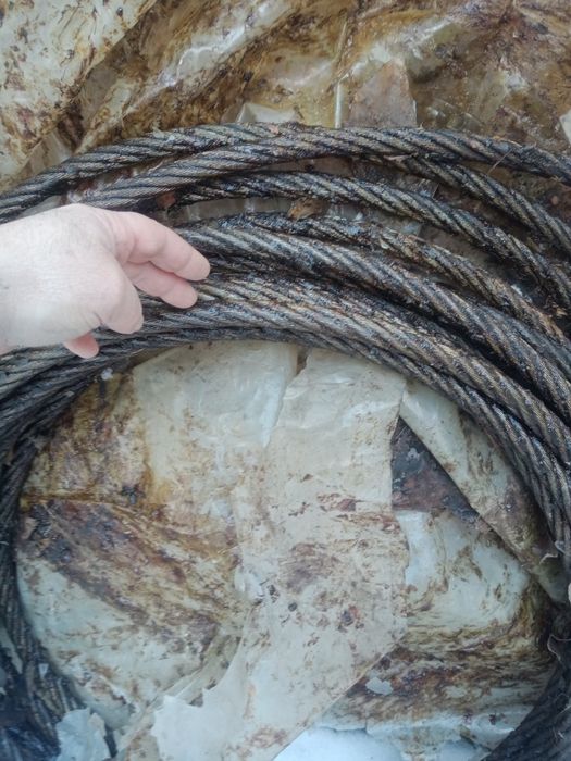 Трос стальной 18мм  24м