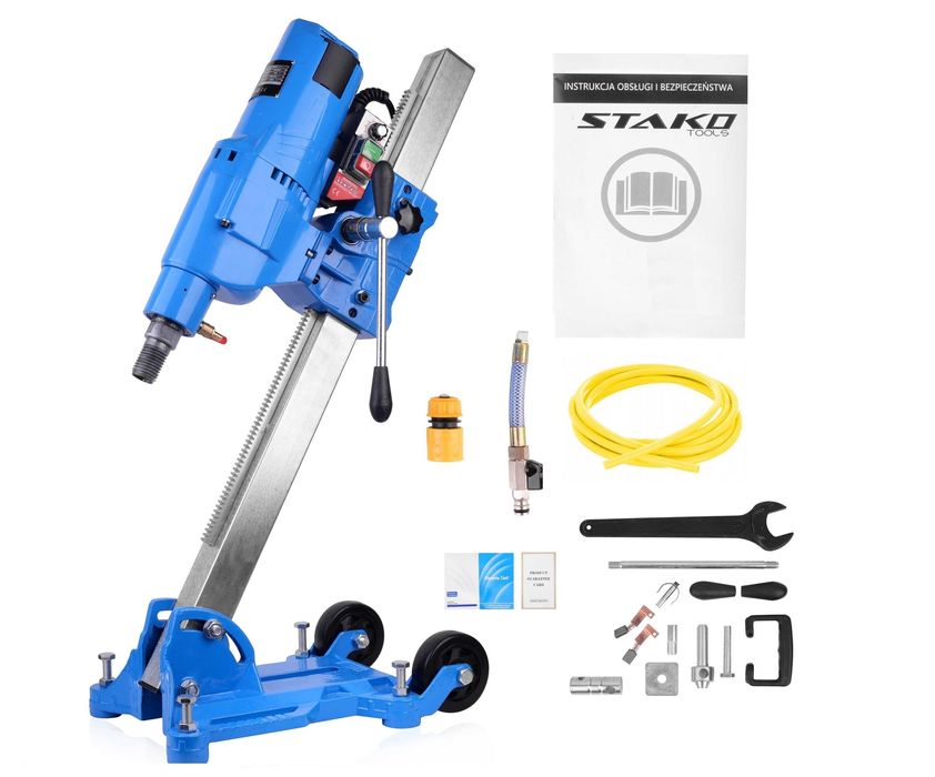 Wiertnica otwornica do betonu fi 305mm 4350W statyw regulowany STAKO