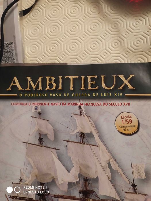 Coleçao de Fascículos de Modelismo "Ambitieux". 5 volumes