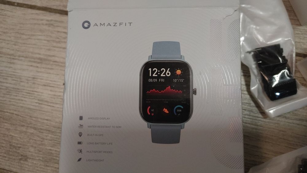 Smartwatch AMAZFIT GTS Steel Blue