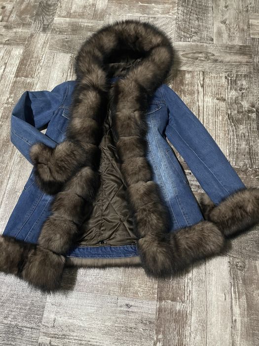 Парка котонова з хутром