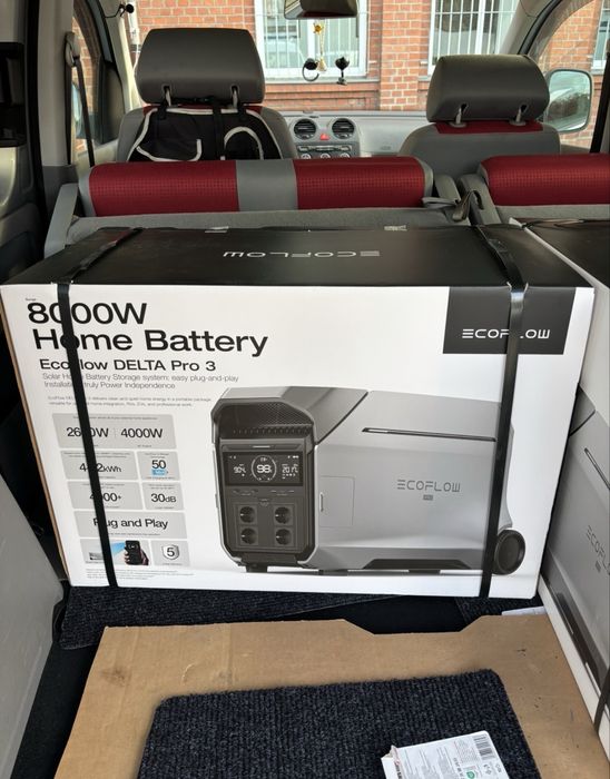 Зарядна станція EcoFlow Delta Pro 3 4096 вт*год Нові Європа опт та роздріб