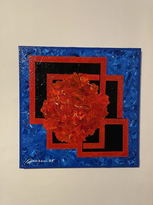 Obraz. Akryl. Abstrakcja.