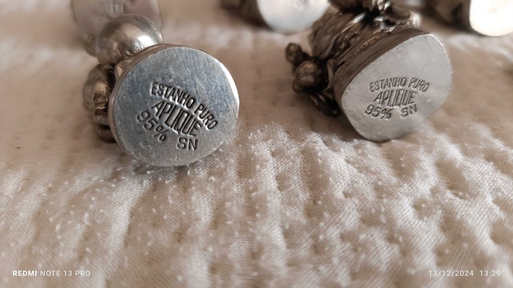 Budas em estanho puro (miniaturas)