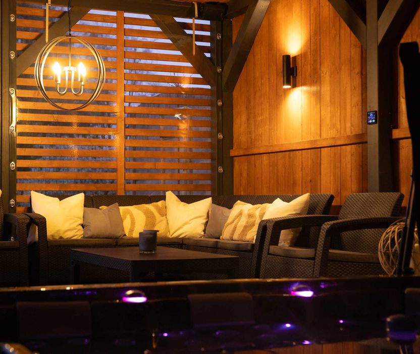 Domek na Kaszubach całoroczny z sauną i jacuzzi  na wyłączność