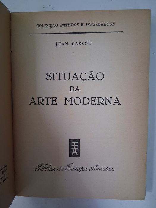 Situação da arte moderna  de Jean Cassou