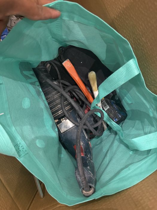 LOTE COMPLETO — 2 MÁQUINAS BOSCH FUNCIONAIS + DEZENAS DE FERRAMENTAS E ACESSÓRIOS