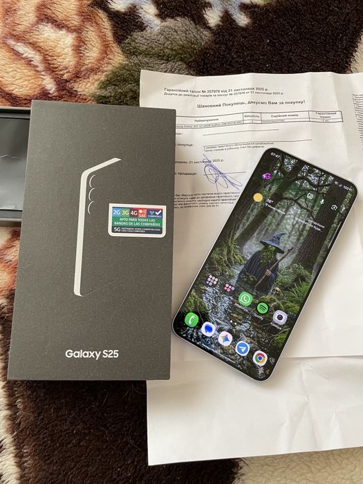 Samsung S25 12/128G IcyBlue Гарантія