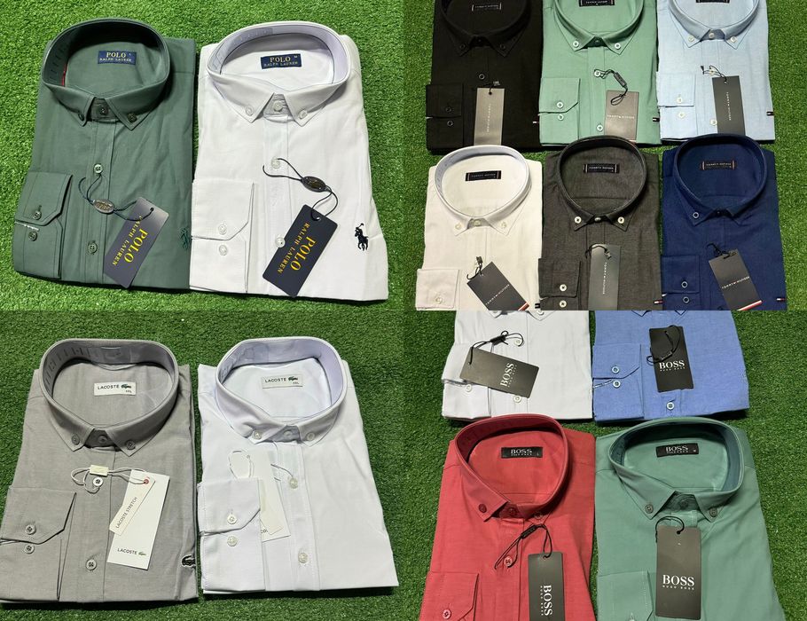 Koszula męska mały znaczek ralph boss eleganckie