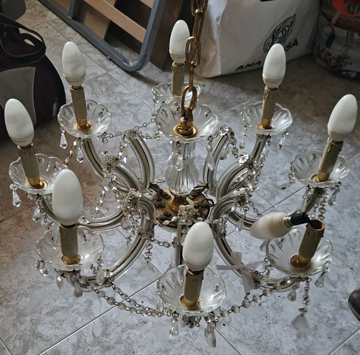 Candeeiro Cristal