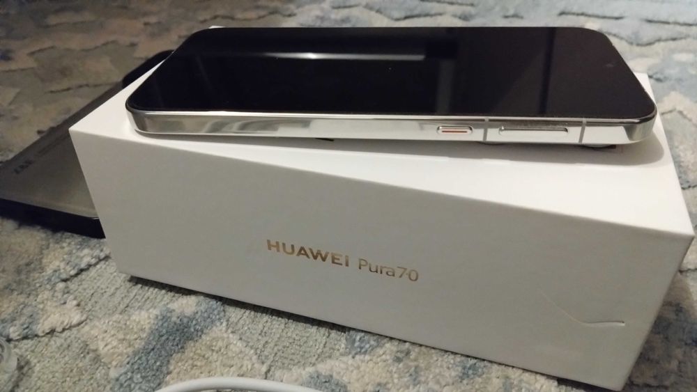 Huawei Pura 70 PERŁOWY + CASE