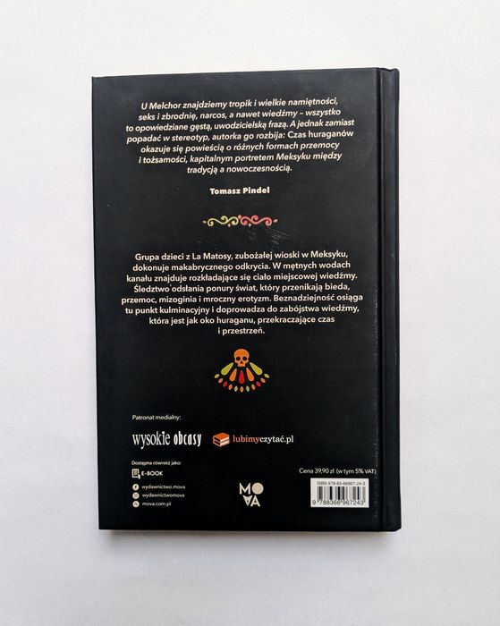 Książka Czas Huraganów Fernanda Melchor kryminał mystery