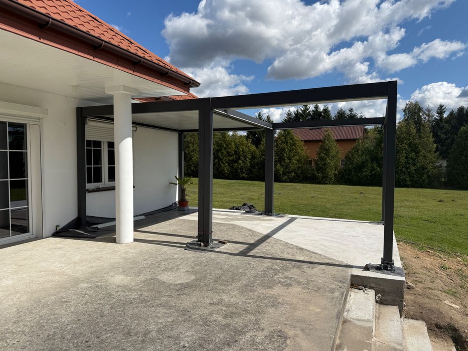 Pergola ogrodowa na taras ELEGANCE 3x4 Anthracite/Light Grey