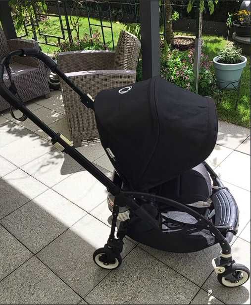 Carrinho Bugaboo, preto, NOVO.484928446005913600