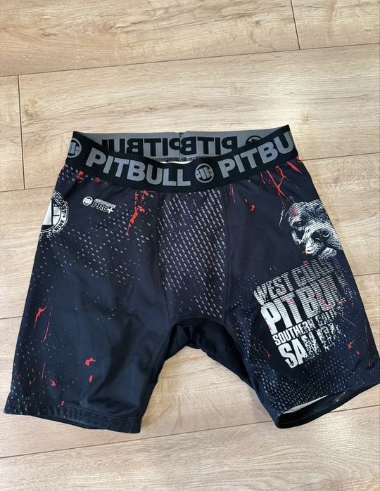 Spodenki kompresyjne  do bjj, mma Pit bull r.L