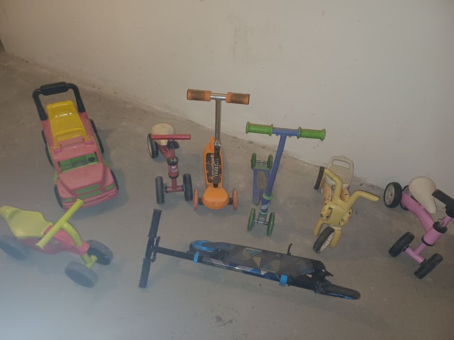 Zestaw hulajnog plus dodatki