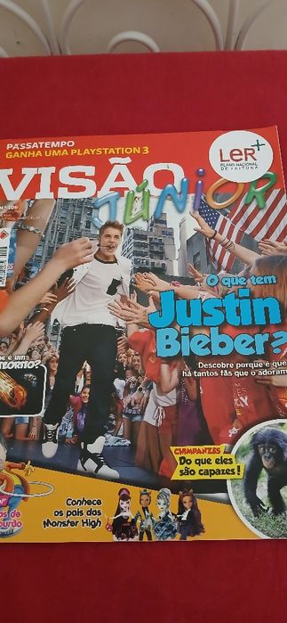Revista Visão - Justin Bieber