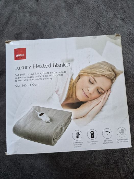 Koc grzewczy Sensio Home Luxury Heated Blanet 160x 120x