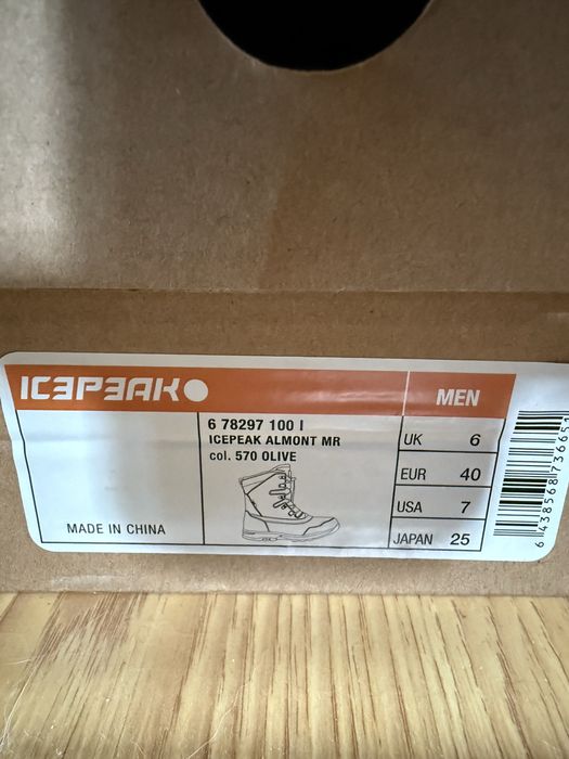 Sniegowce Icepeak 40 buty zimowe membrana