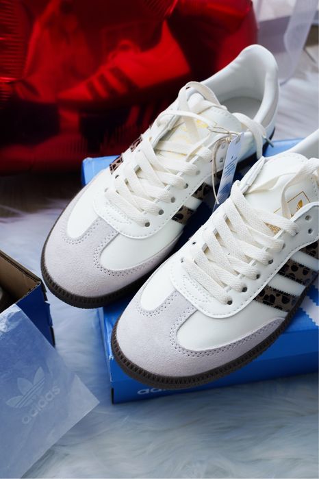 Кросівки Adidas Samba світлі / Кеди Adidas Samba