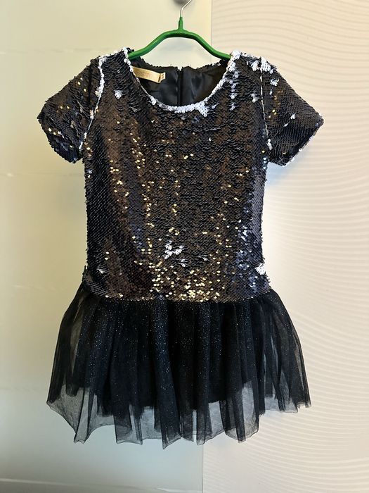 Сукня Fashion святкова 110-122 паєтки