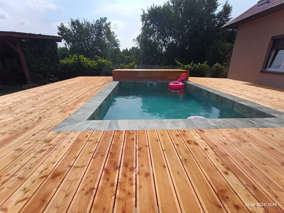 : Deska na Taras Modrzew – Do Pensjonatu / Domu – Busko