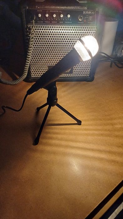 Mikrofon w oryginalnym stylu