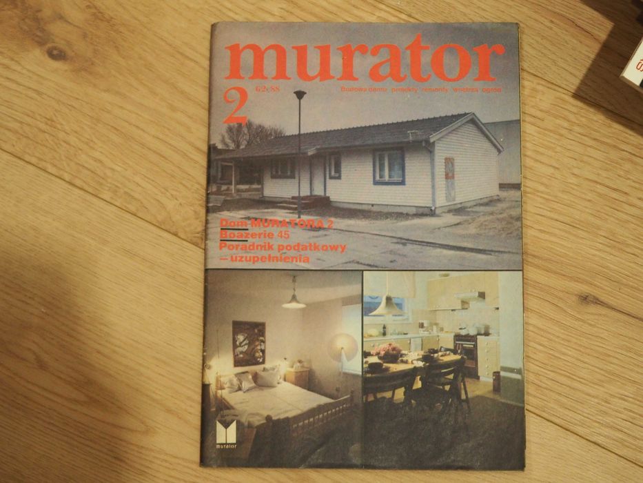 Murator – czasopismo PRL, kolekcjonerskie nr z 1988–1989