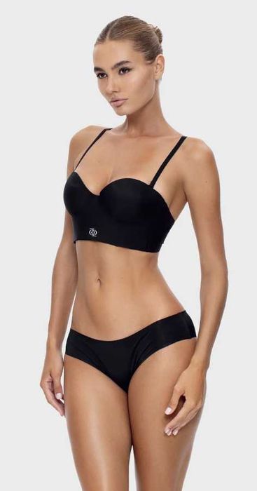GOD SAVE QUEENS 80B 74 cm Stanik biustonosz bustier bardotka NOWY