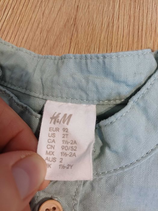 Koszule chłopięce 92 h&m 104 reserved 5 sztuk